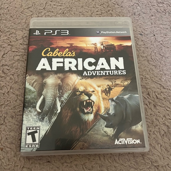 Cabela's African Adventures for PS3 - Black - Picture 1 of 4